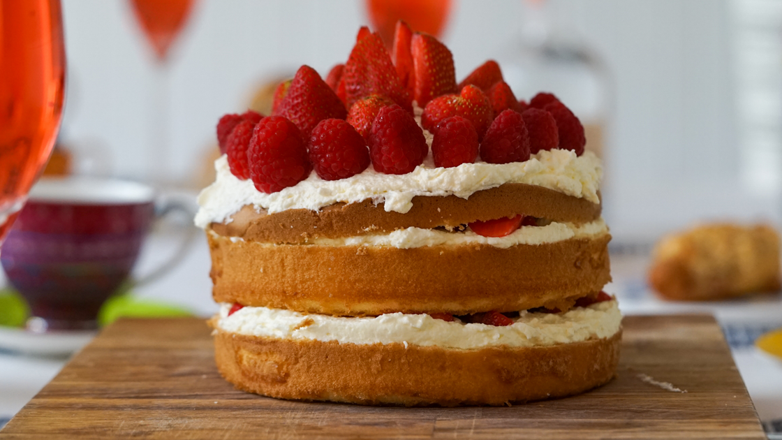 Gin Soaked Sponge Cake Unexpected Guest Gin