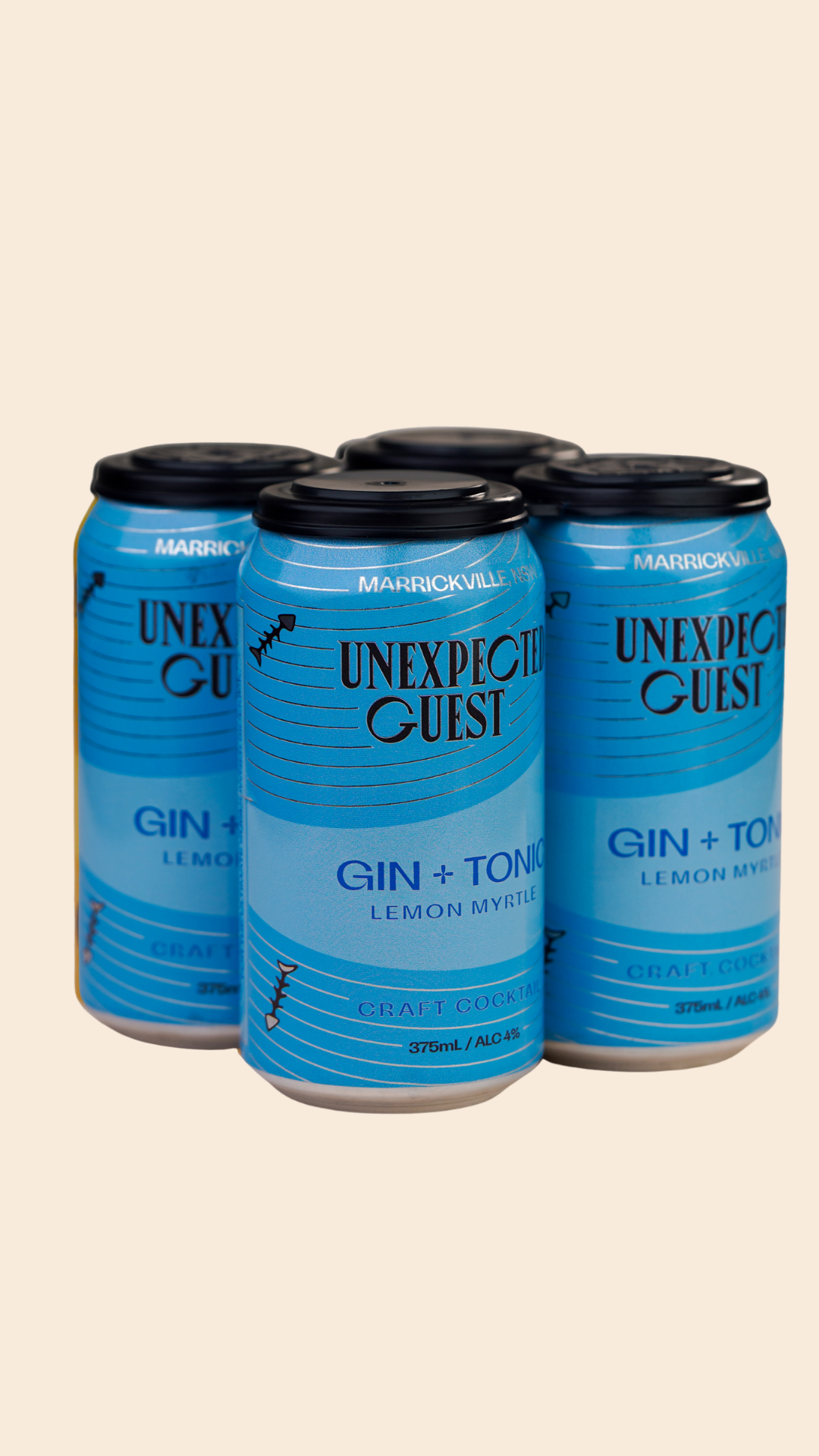 Gin + Tonic with Lemon Myrtle l 4 Pack