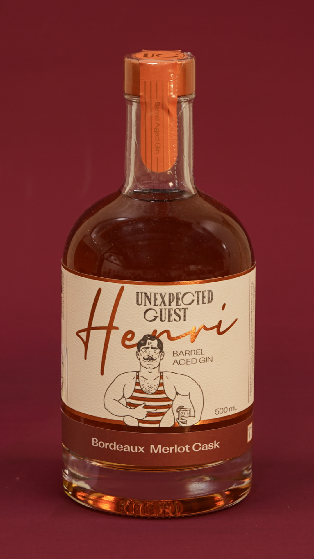 Henri's Barrel Aged Gin | Merlot Cask
