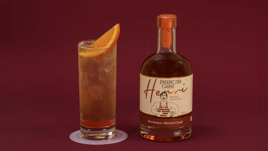 How to drink Henri's Barrel Aged Gin: Merlot Cask