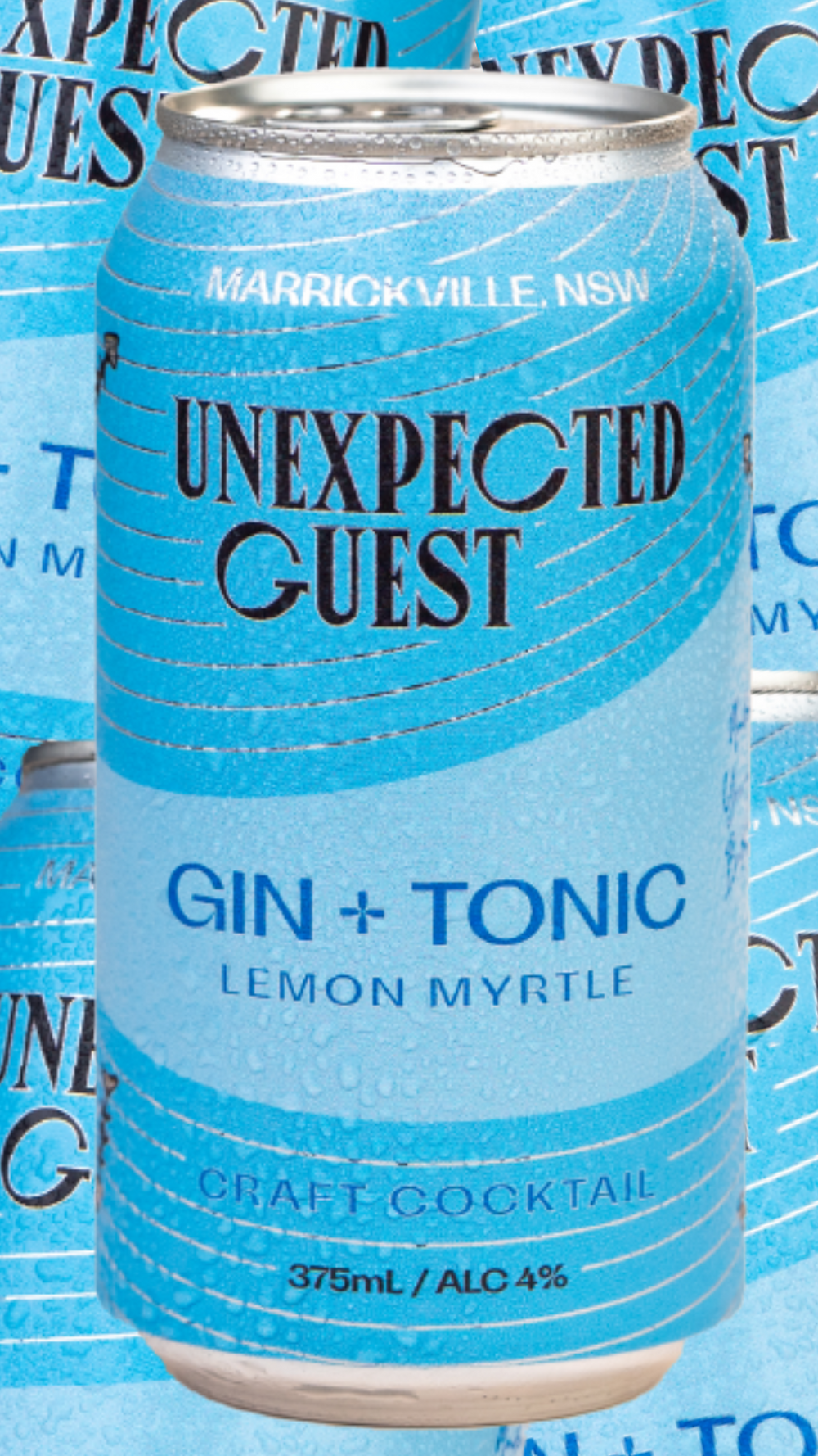 Gin + Tonic with Lemon Myrtle l 4 Pack